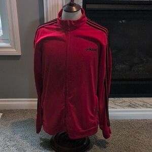 Adidas Men's Red Jacket